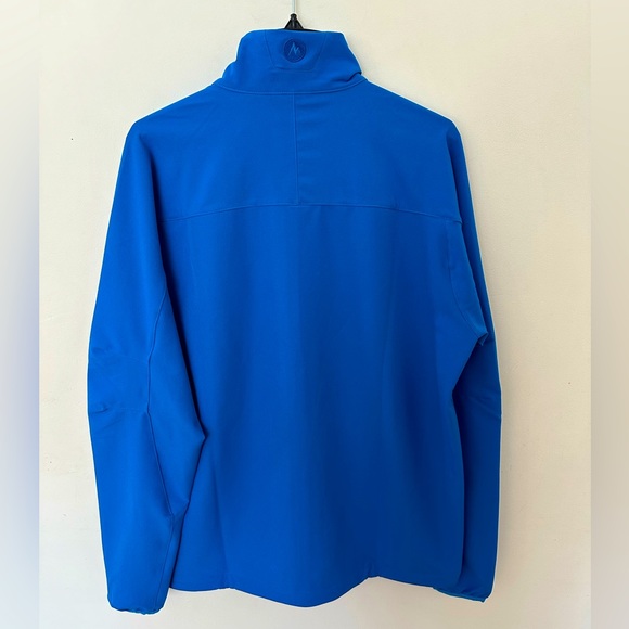 NWTs Marmot Men’s Tempo Softshell Jacket. Cobalt Blue. Large - Picture 2 of 11